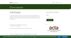 Desktop Screenshot of concursadas.com