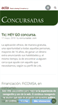 Mobile Screenshot of concursadas.com